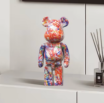 Graffiti Bear Storage Sculpture