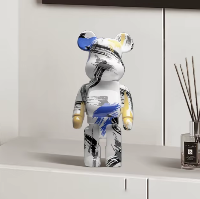 Graffiti Bear Storage Sculpture