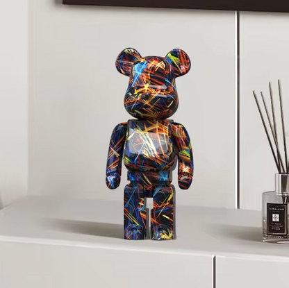 Graffiti Bear Storage Sculpture