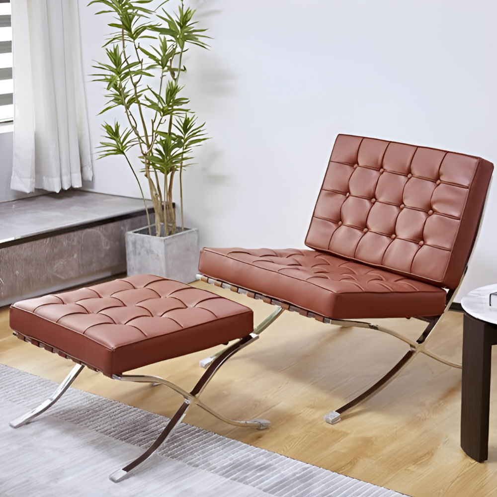 BARNA CHAIR WITH OTTOMAN