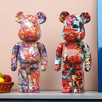 Graffiti Bear Storage Sculpture