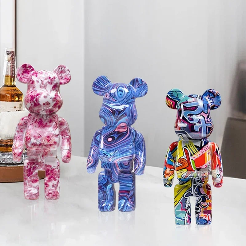 Graffiti Bear Storage Sculpture