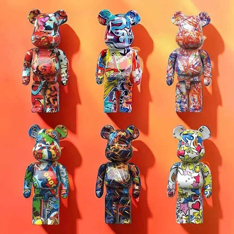 Graffiti Bear Storage Sculpture